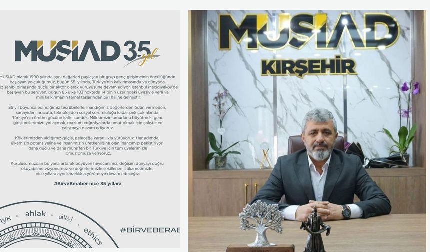 MÜSİAD 35 Yaşında