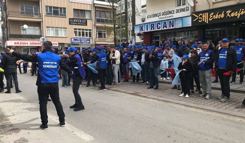 Bir başkadır Kırşehir’in 1 Mayıs kutlaması