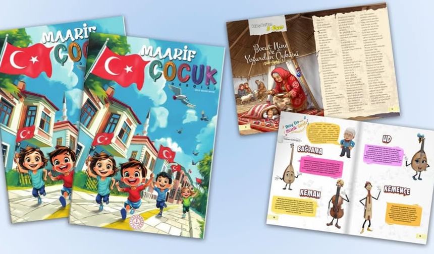 “Maarif Çocuk” Dergisi yayınlandı