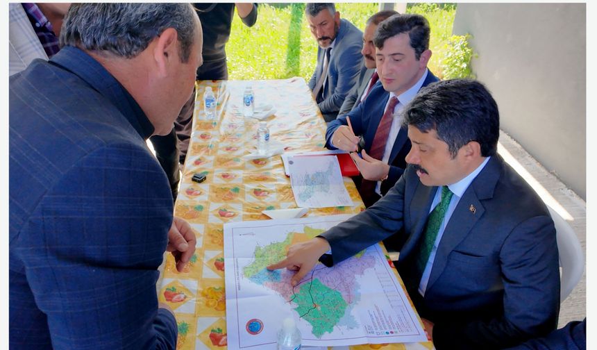 Köylü talep etti, Vali Demiryürek sorunu çözdü