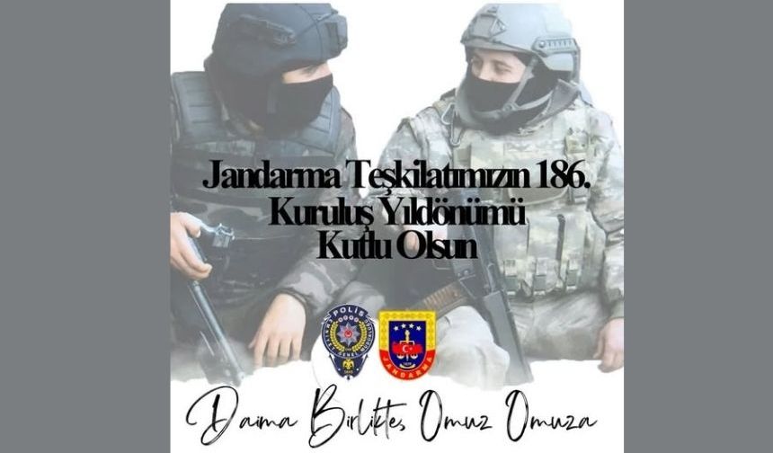 Kırşehir AFAD’dan Jandarma Teşkilatının 186. Kuruluş Yıldönümüne Anlamlı Kutlama