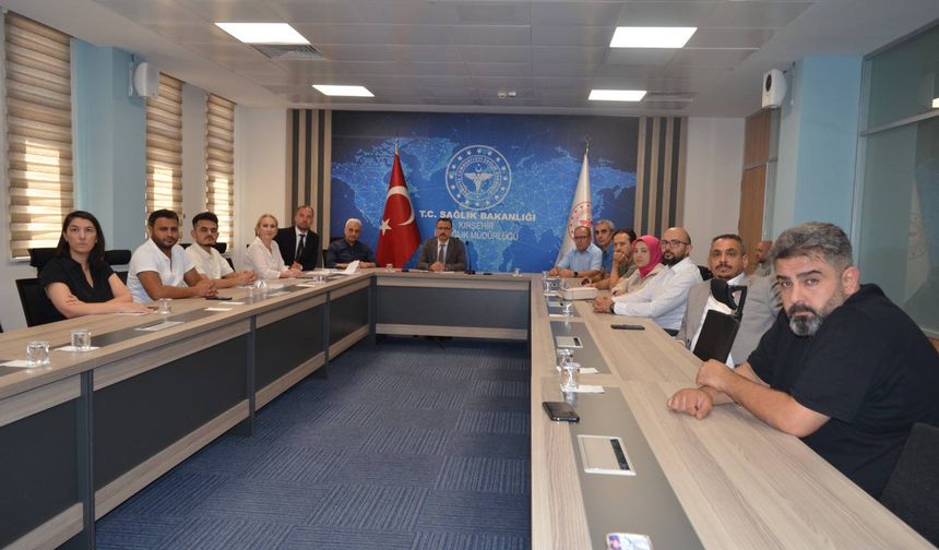 Kırşehir’de Acil Sağlık Hizmetleri Değerlendirme Toplantısı Yapıldı