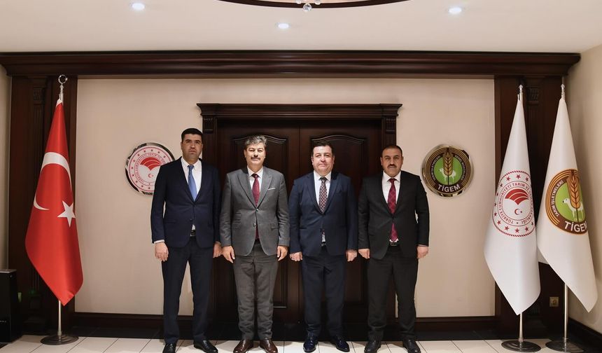 Kırşehir Heyeti, Tarımsal İş Birliği İçin TİGEM’de