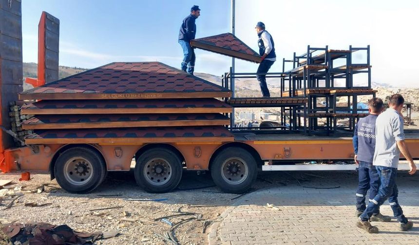 Sanayi Dükkanları ve Meydan Düzenlemesi Tamamlanıyor