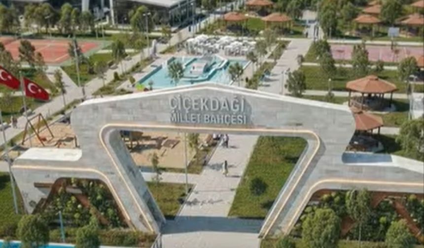 Çiçekdağı’nın Çehresi Değişiyor: Dev Millet Bahçesi Projesi Hızla İlerliyor
