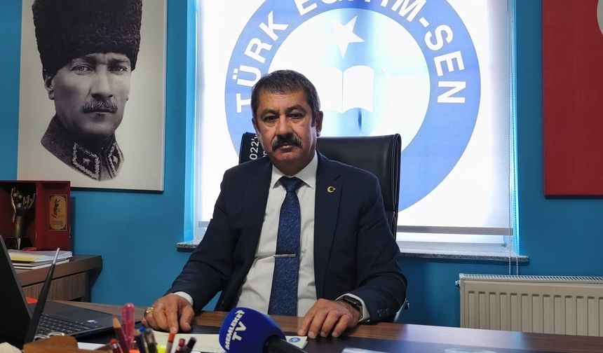 Türk Eğitim-Sen Başkanı Pakel’den 12 Mart Mesajı