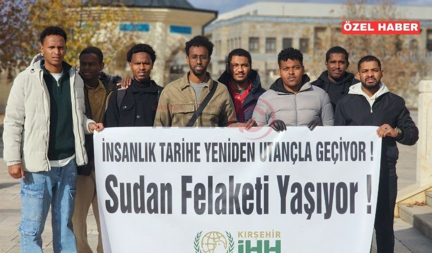 Sudan’daki Zulme Kırşehir’den Sert Tepki