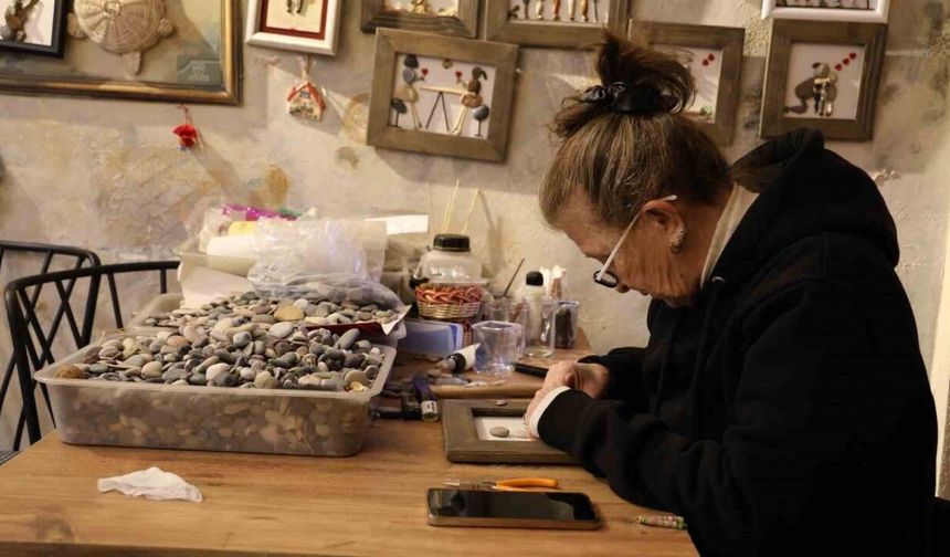 Kırşehir’de taş süsleme sanatının son temsilcisi çırak bulamamaktan dertli