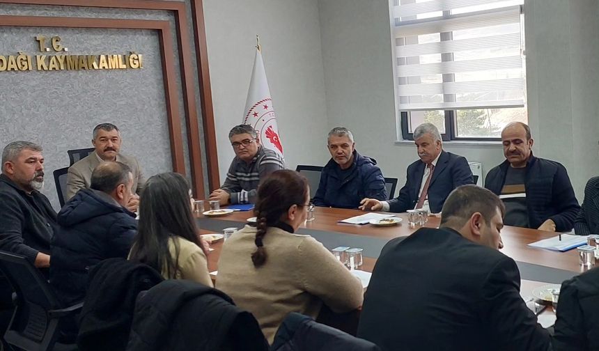 Çiçekdağı’nda Müdürler Kurulu Toplantısı Gerçekleştirildi