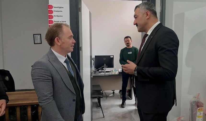 İl Millî Eğitim Müdürü Gülşen’den Çiçekdağı’na Ziyaret