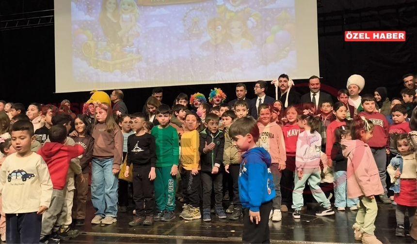 Palyaço, Tiyatro, Yarışma… Çocuklar Doyasıya Eğlendi