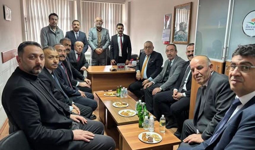 MHP’den Mustafa Yıldırım’a Hayırlı Olsun Ziyareti