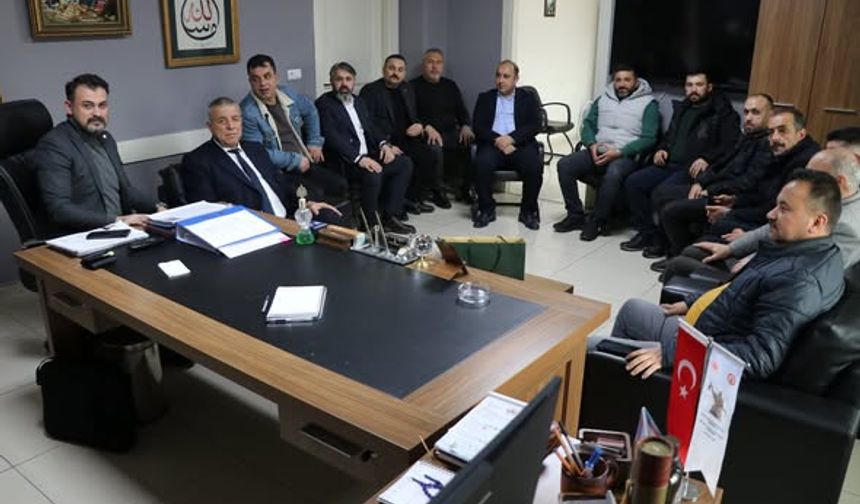 Esnaf Odalarından İsmail Güner’e Başsağlığı