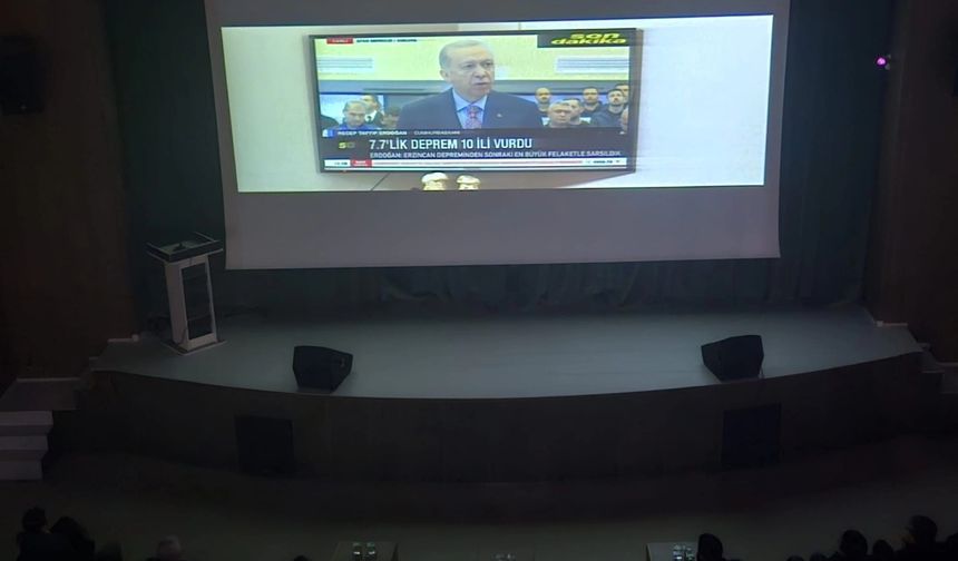 Mucur’da “Asrın Felaketi 6 Şubat Depremleri” Film Gösterimi Düzenlendi