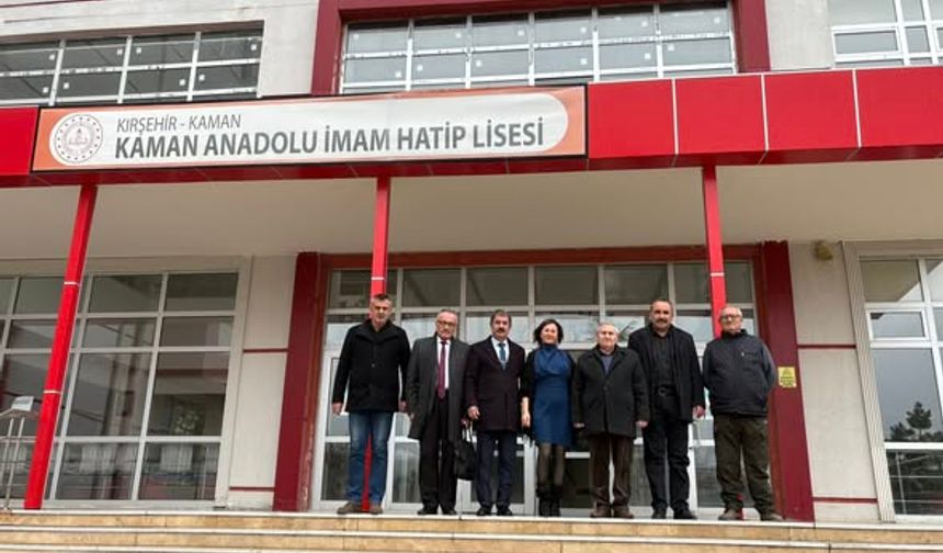 Hüdai Pakel’den Kaman’da Okul Ziyaretleri