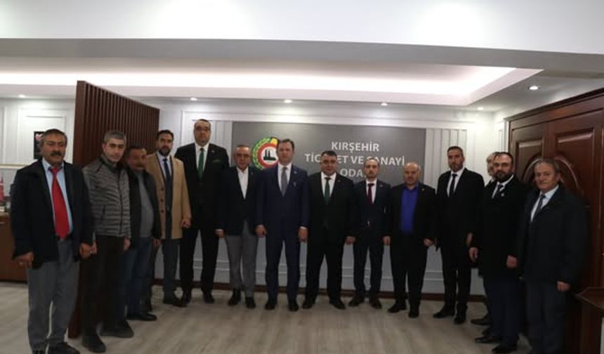 BBP’den Kırşehir TSO’ya Nezaket Ziyareti