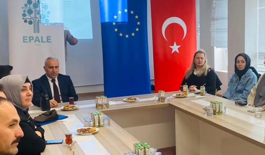 Çiçekdağı’nda EPALE Projesi Toplantısı