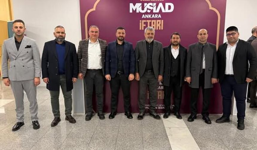 Ali Rıza Aslan Ankara’da İftarda