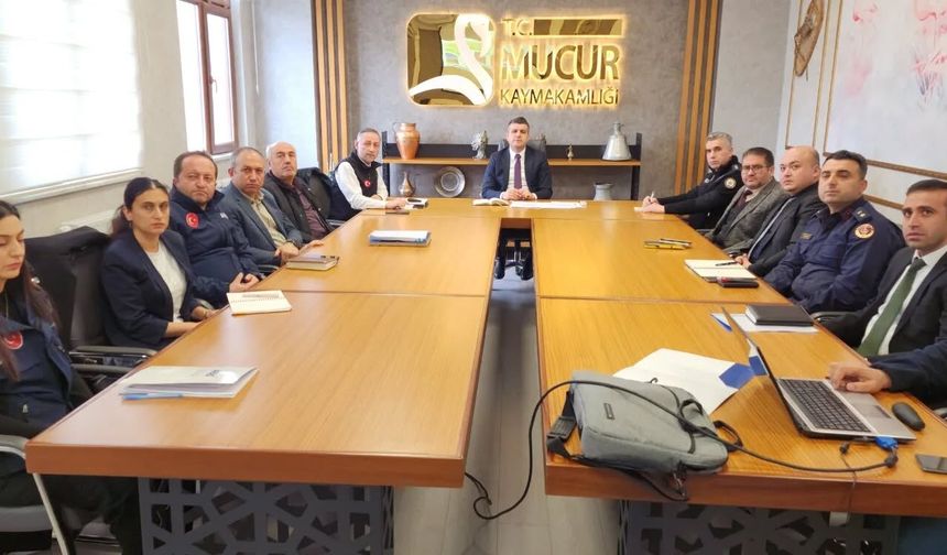 Mucur’da TAMP ve İRAP Değerlendirme Toplantısı Yapıldı