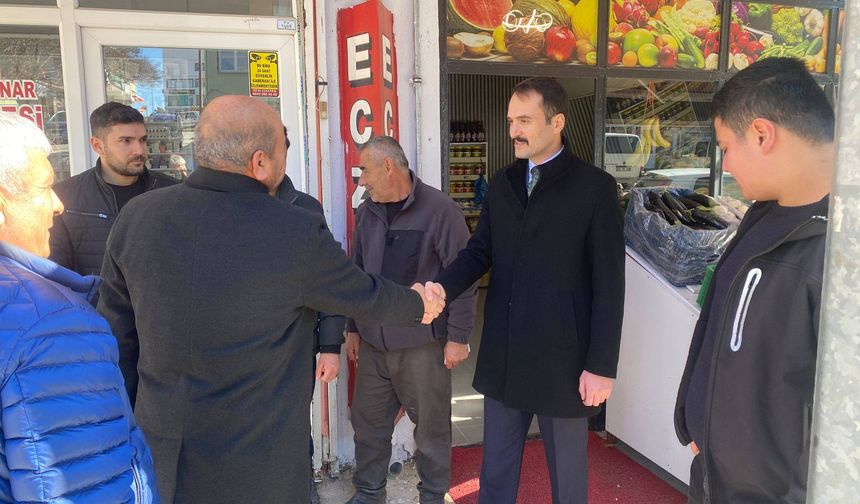 Kaymakam Erdoğan’dan Ramazan Ayında Esnaf Ziyareti