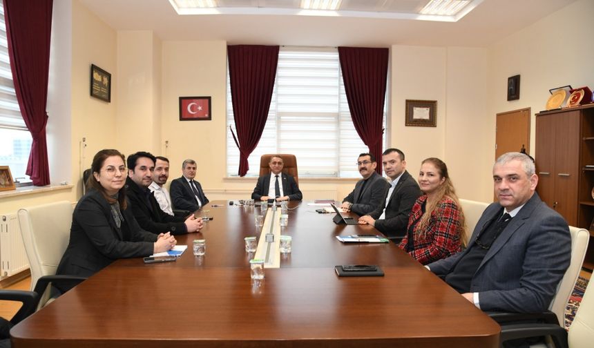 KAEÜ’de EFQM Kriter Liderleri Toplantısı Yapıldı