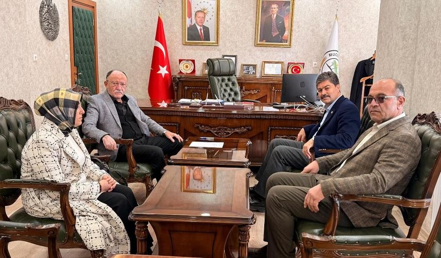 Milletvekili Erkan’dan Başkan Şahin’e ziyaret