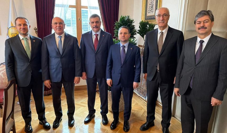 Milletvekili Erkan, Yeni Bakanlarla TBMM’de Bir Araya Geldi