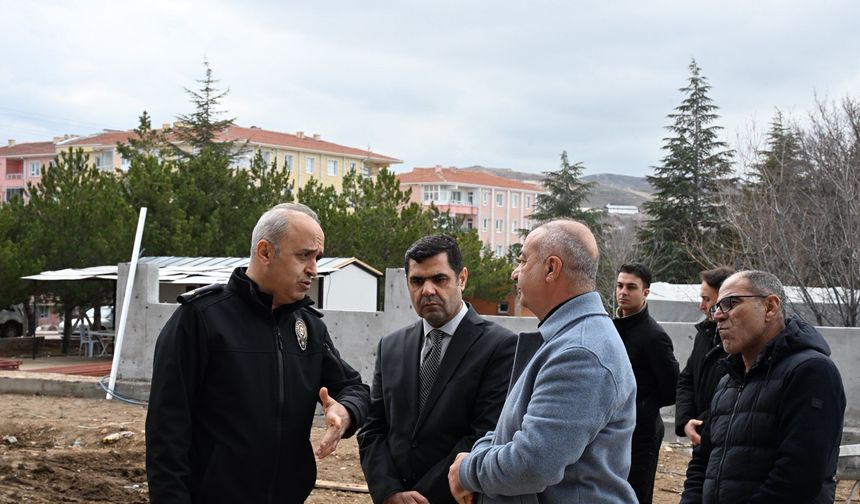 MÜDÜR GÖRÜCÜ’DEN YERİNDE İNCELEME!