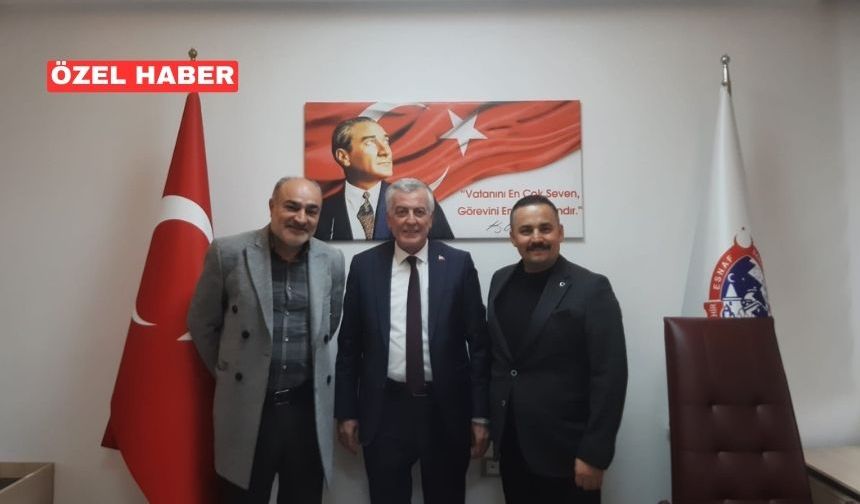 Ünlü ve Lenger’e Murat Sürmeli’den Tebrik Ziyareti