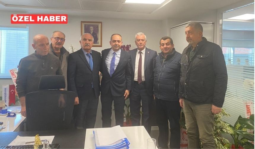 Kamanlılar Derneği’nden Hemşehrimiz Yusuf Gök’e Hayırlı Olsun Ziyareti