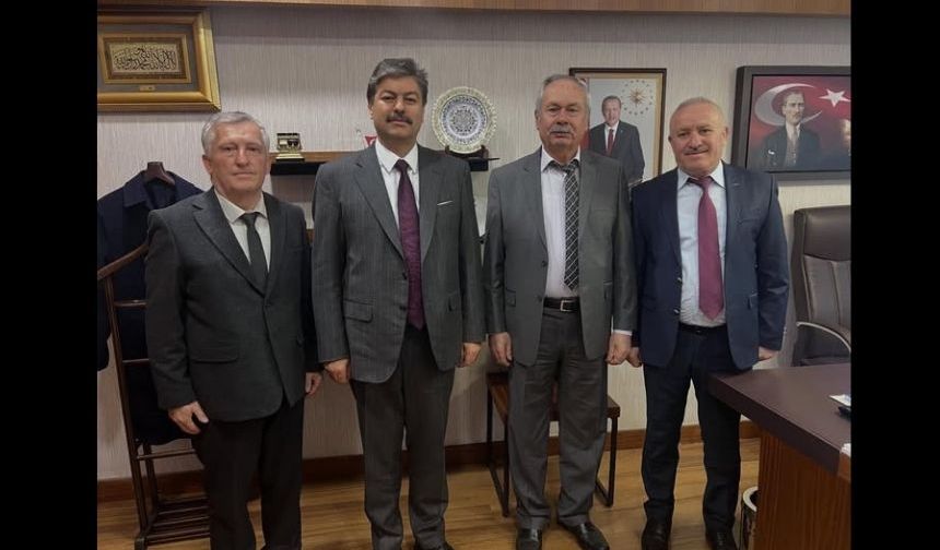 Emekliler Derneği’nden Milletvekili Erkan’a Ziyaret