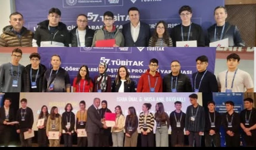TÜBİTAK Bölge Finalinde Kırşehir Başarısı