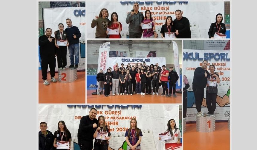 Kırşehirli Bilek Güreşçilerden Büyük Başarı