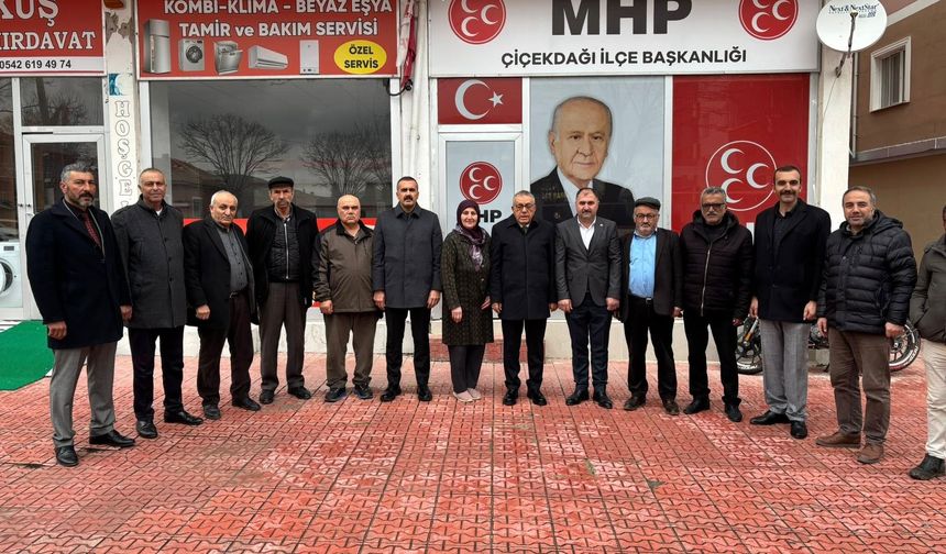 Arif Kılıç Çiçekdağı’nda Vatandaşlarla Buluştu