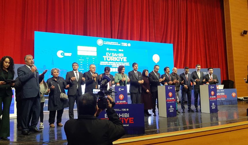 Kırşehir’de 1.633 Sosyal Konut İçin Kura Heyecanı