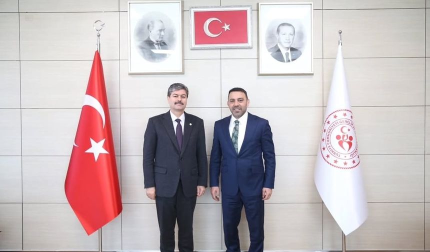 Erkan, Hamza Yerlikaya ile Bir Araya Geldi