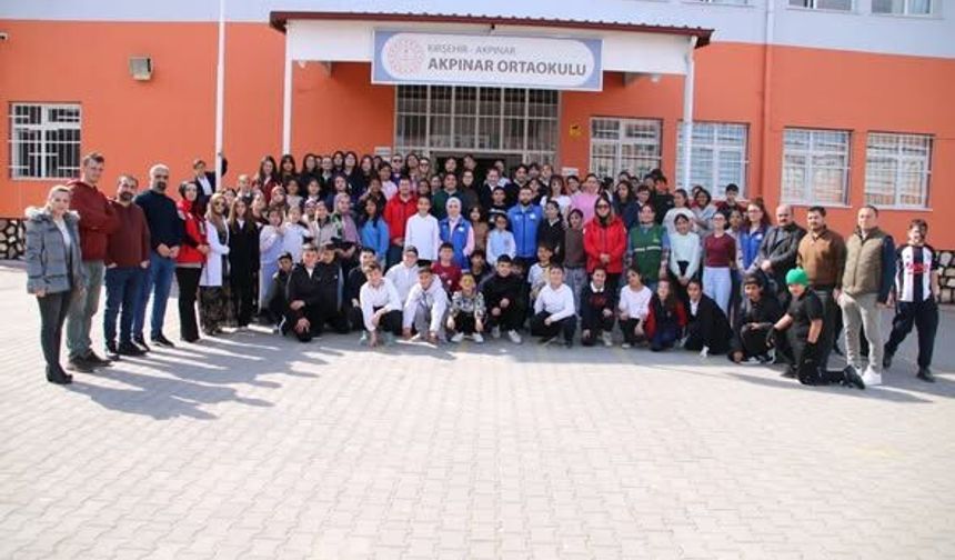 Akpınar Ortaokulu’nda Yeşilay Etkinliği Düzenlendi