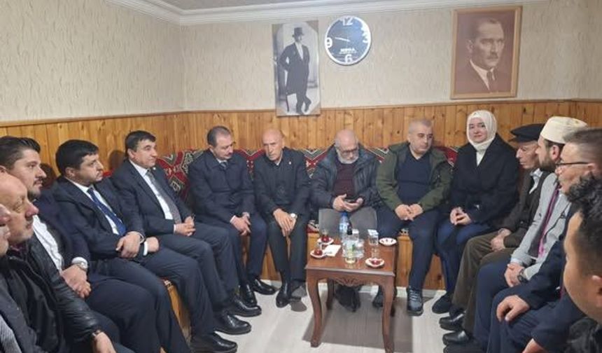 Metin İlhan Şehit Ailesini Ziyaret Etti