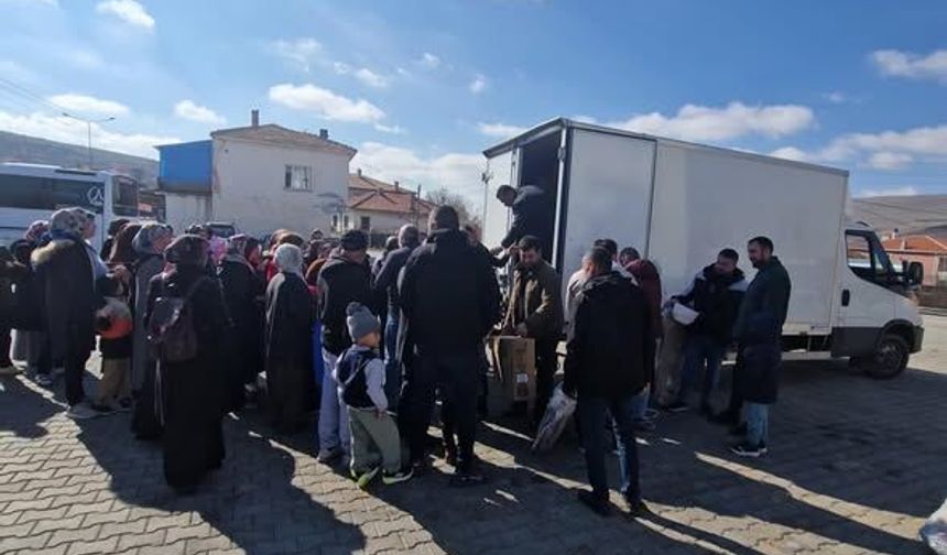 Kırşhir Özbağ’da Çocuklara 120 Bisiklet Dağıtıldı