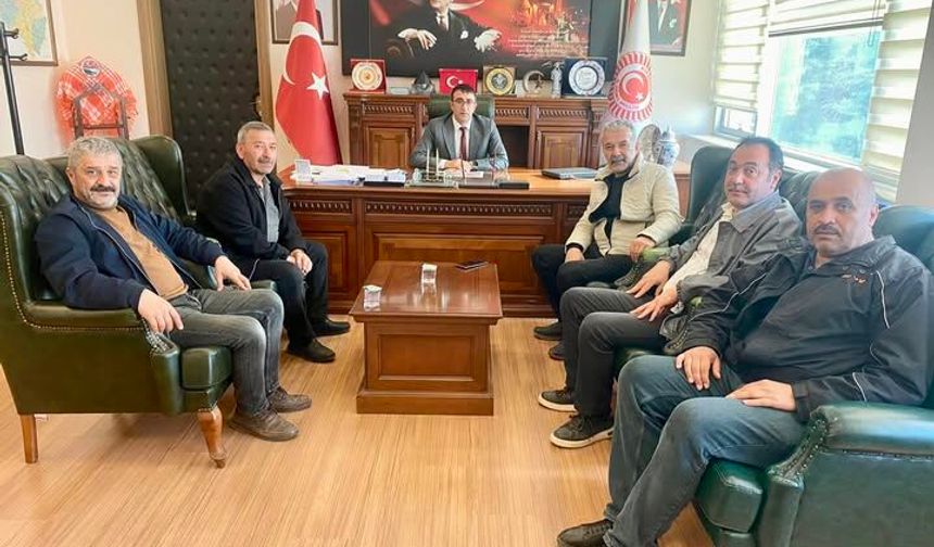 Bülent Ozan Demirli Köyü Heyetiyle Görüştü