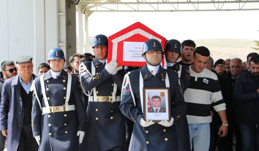 Akpınar’da Jandarma Astsubay Son Yolculuğuna Uğurlandı