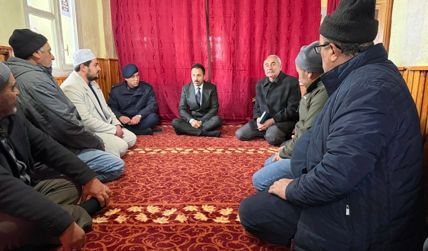 Çiçekdağı’nda Köy Ziyaretleri Devam Ediyor