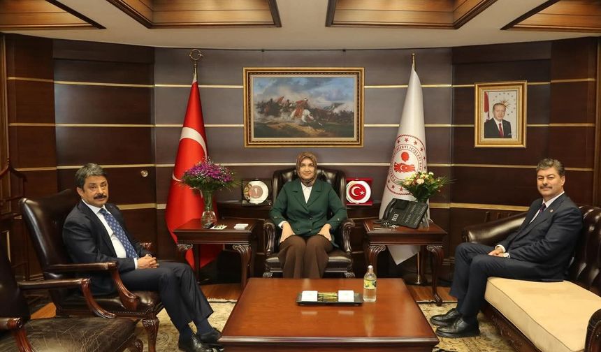 Kırşehir Heyetinden Bakan Yardımcısı Yiğitbaşı’na Ziyaret