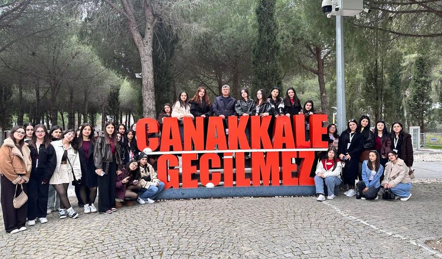 Kırşehirli Gençler Çanakkale Ruhunu Yerinde Yaşadı