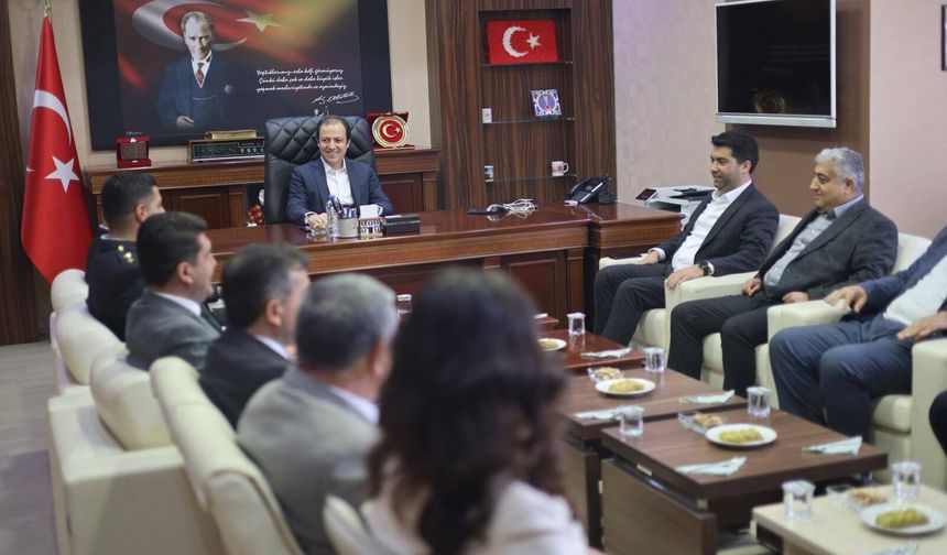 Kaman’da bayramlaşma programı düzenlendi