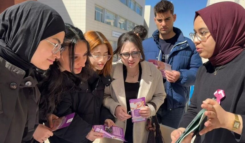 KAEÜ’de Meme Kanseri Farkındalık Etkinliği
