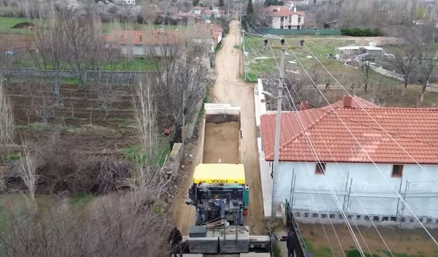 Çaydeğirmeni-Kurtocağı’nda Yol Çalışması