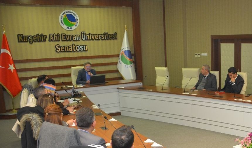 Kırşehir Ahi Evran Üniversitesi'nde Sağlıklı Kampüs Koordinatörlüğü Kuruldu