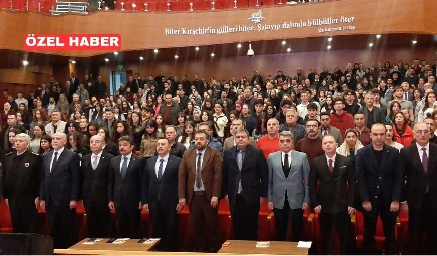 İstiklal Marşı’nın kabulü Kırşehir’de anıldı