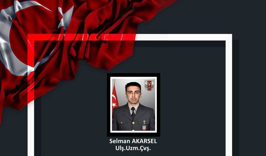 Kırşehir Valisi Demiryürek’ten Şehit Selman Akarsel İçin Taziye Mesajı